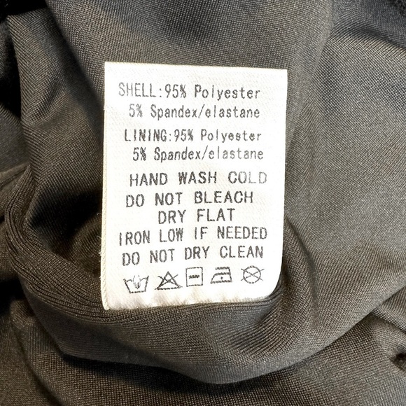 AKIRA Black Bodysuit with Silver Straps - Picture 11 of 16